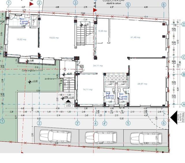 Clădire reprezentativă de închiriat, 560 mp utili, zona Complex, - 14