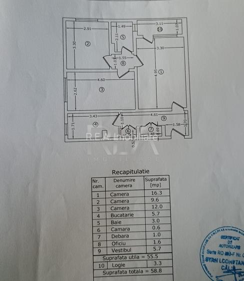 3 camere, et 3/10, centrala, renovat-Drumul Taberei - 12