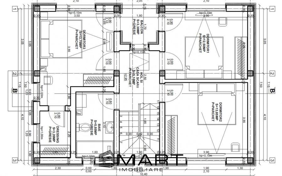 Duplex 117mp teren 300 Sura Mica - 8