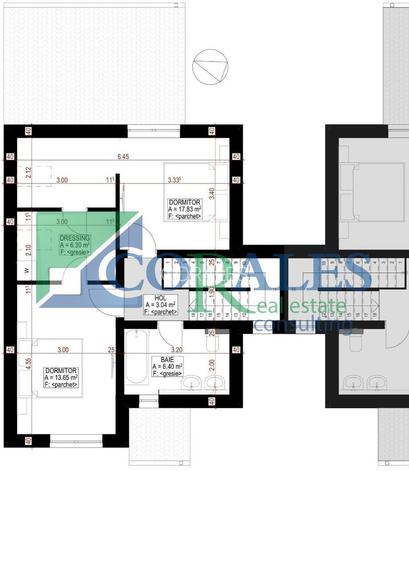 Despartit prin casa scarii! Zona buna! Asfalt! Toate utilitatile! - 17