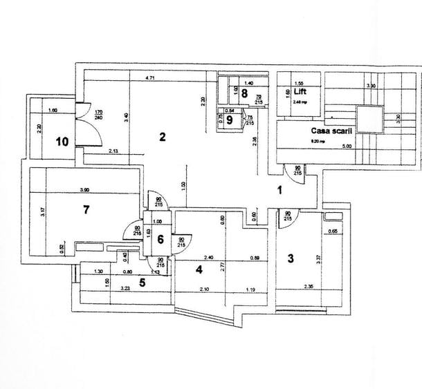 APARTAMENT LUMINOS - 3 CAMERE PLUS DEPENDINTE - AVIATORILOR - PARC HERASTRAU - 12