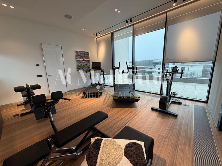 Penthouse superb cu 5 camere, RENOVAT, MOBILAT, 2 parcari, boxa, terasa 186mp - 24