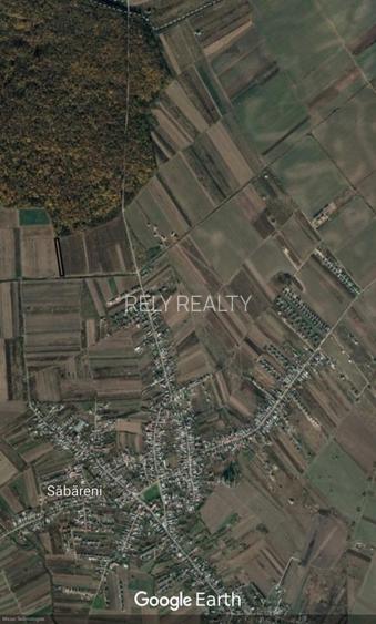 Vanzare teren Sabareni, 5.000 mp, langa Padurea de Tei - 5