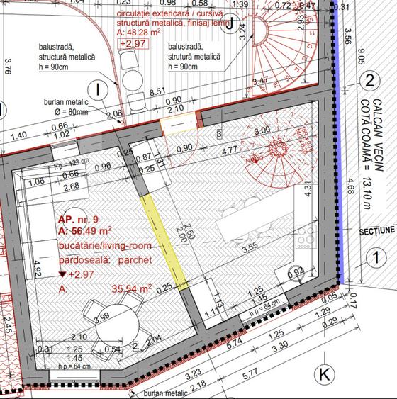 Apartament 2 camere | Et 1+ M | Curte si Terasa | ULTRACENTRAL - 6
