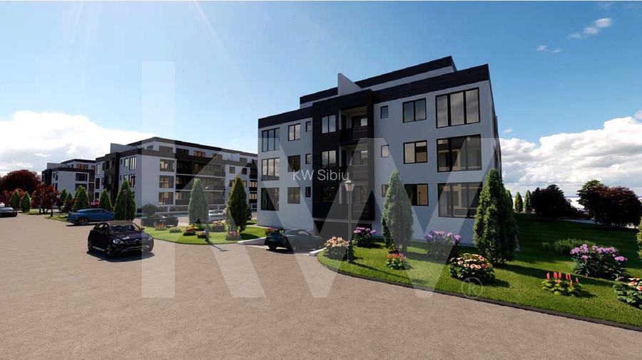 Apartament 2 camere 57.9mp utili buc separata balcon etaj 1 Sibiu - 6