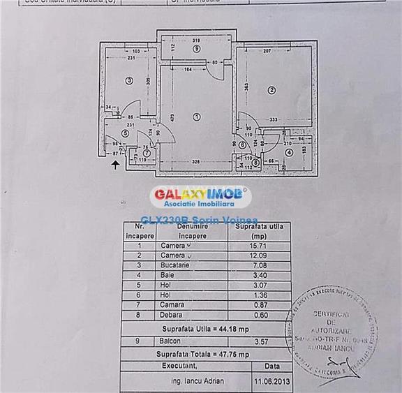 Apartament 2 camere Pajura Bucurestii Noi  | 13 min. metrou Jiului - 9