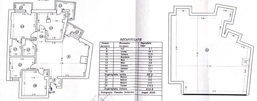 Penthouse  cu vedere panoramica.Bloc tip boutique.2024 - 7