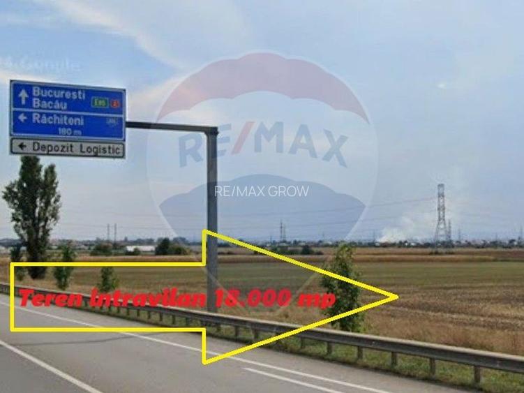 Teren intravilan 18.000 mp Nord Roman la E85 - 5