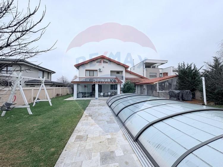 Vilă cu 6 camere, piscina si teren 1300 mp, de vânzare în Otopeni - 32