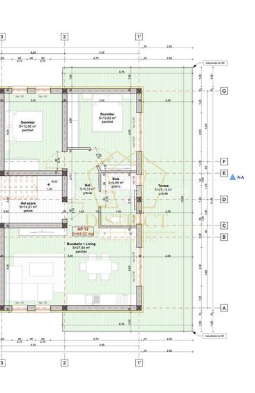 Penthouse cu 3 camere si terasa de 45mp | zona Antenei | Giroc - 11