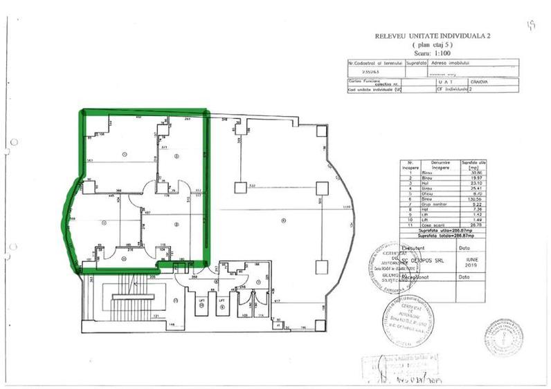 Spatiu de birouri  ultracentrale intre 131 mp si  290 mp - 10