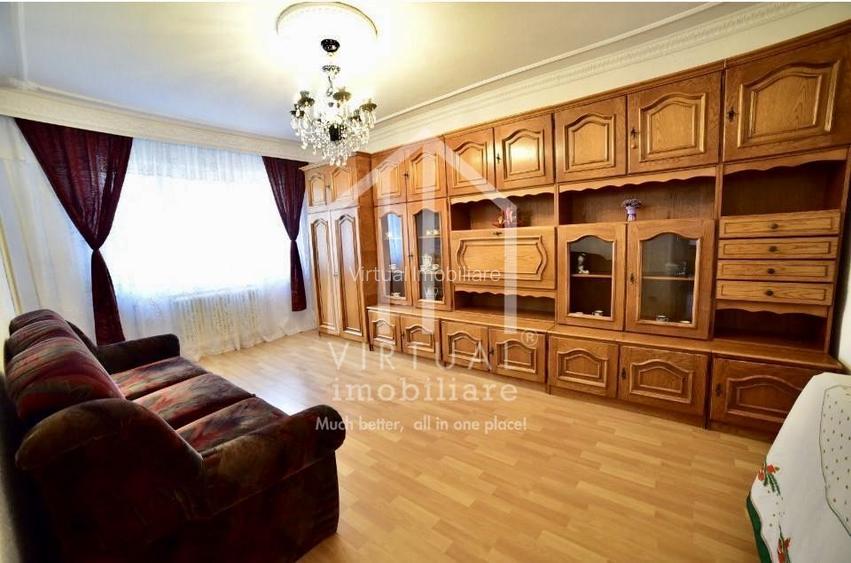 Apartament de inchiriat in Sibiu 3 camere, 76mp, balcon, lift, et 6/10 - 2
