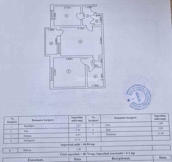 Apartament de vanzare 2 camere - 8