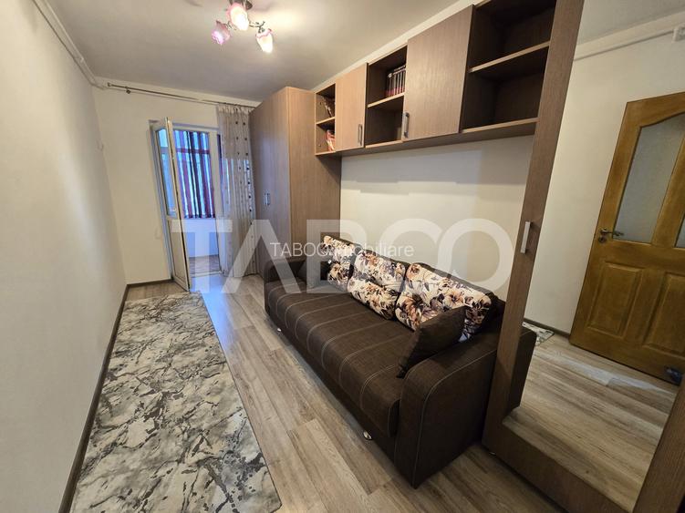Apartament 3 camere etaj intermediar mobilat balcon zona Tiglari Sibiu - 3
