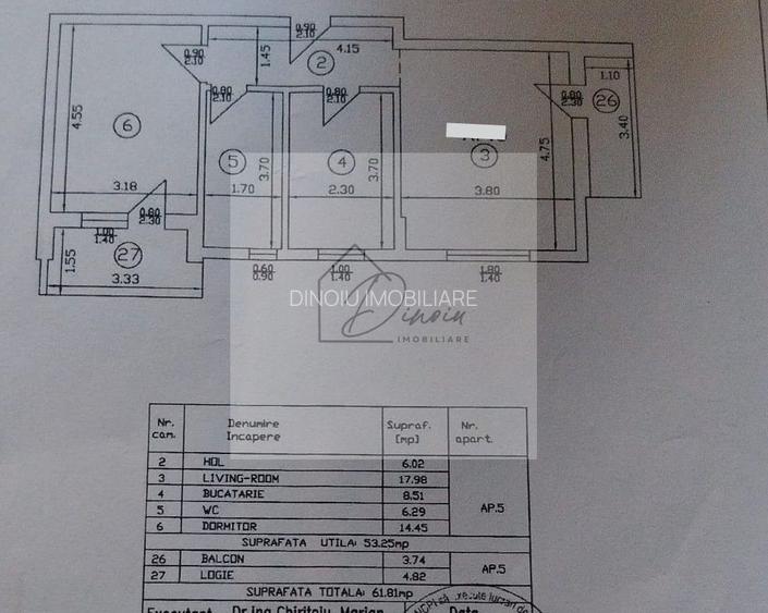 Apartament 2 camere Dobroiesti ilfov I Mobilat Utilat I loc parcare - 3