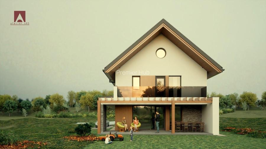 Proiect nou ! Casa individuala de vanzare, 140 mp, 500 teren, zona Profi - 4