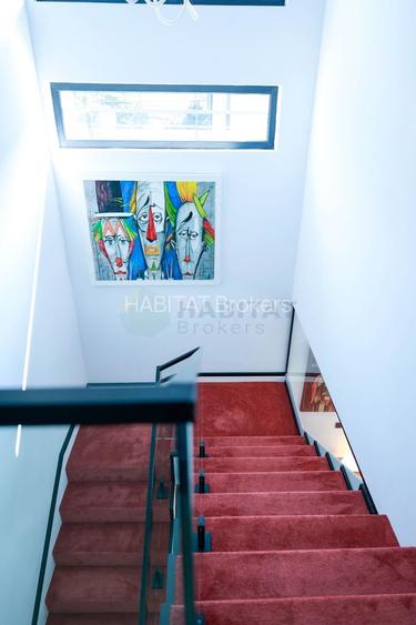 Vilă individuală Corbeanca | design modern, curte amenajată - 17