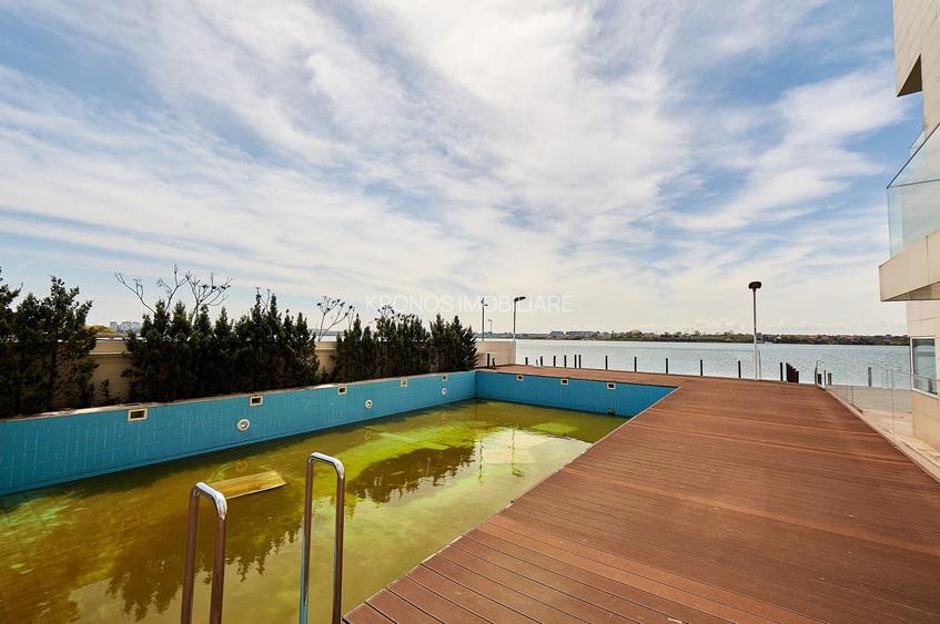 STATIUNEA MAMAIA 3 CAMERE 115 MP. MOBILAT UTILAT TERASA VEDERE FRONTALA LA LAC ! - 12
