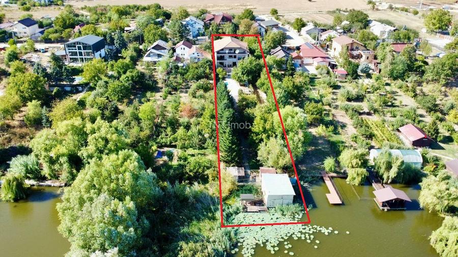 Vila individuala P+1+M cu deschidere la Lacul Snagov, piscina, sauna, ponton ! - 56