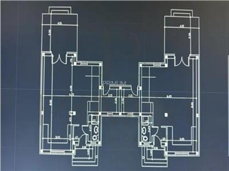 Duplex despartit prin camera tehnica - 2 dormitoare - 2 bai - zona foarte buna ! - 10