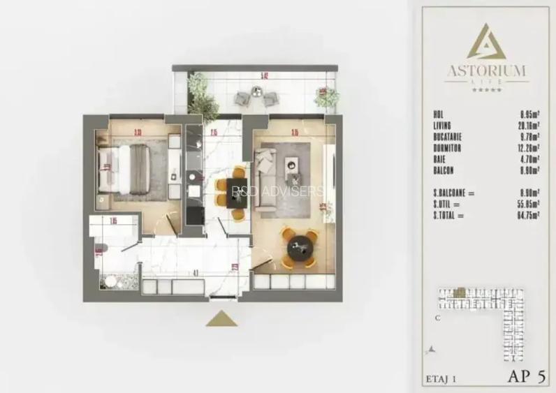 2 Camere | izolat fonic | Predare Decembrie – Theodor Pallady - 2