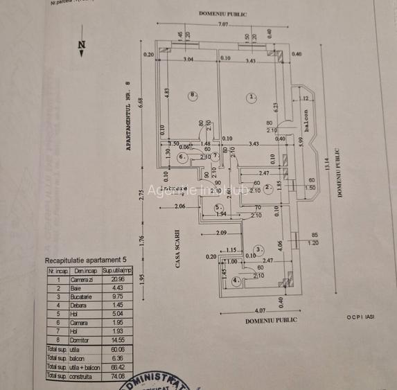 PACURARI, LUKOIL APARTAMENT CU 2 CAMERE DECOMANDAT, BLOC DIN 1995 - 18