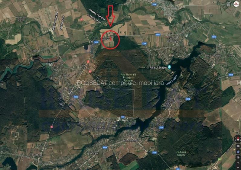 Vanzare teren intravilan Ciolpani, 1500 mp, toate utilitatile - 7