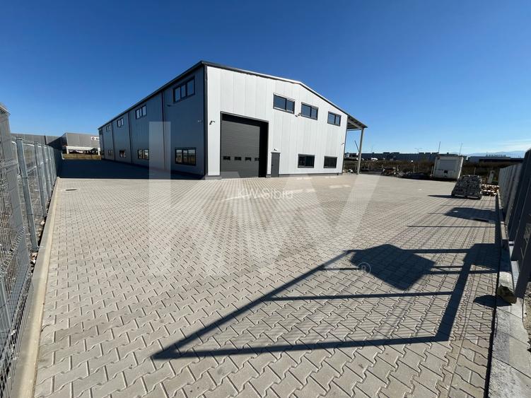 DE ÎNCHIRIAT — Hală producție/depozitare + birouri. Parcul Industrial Vest-Sibiu - 2