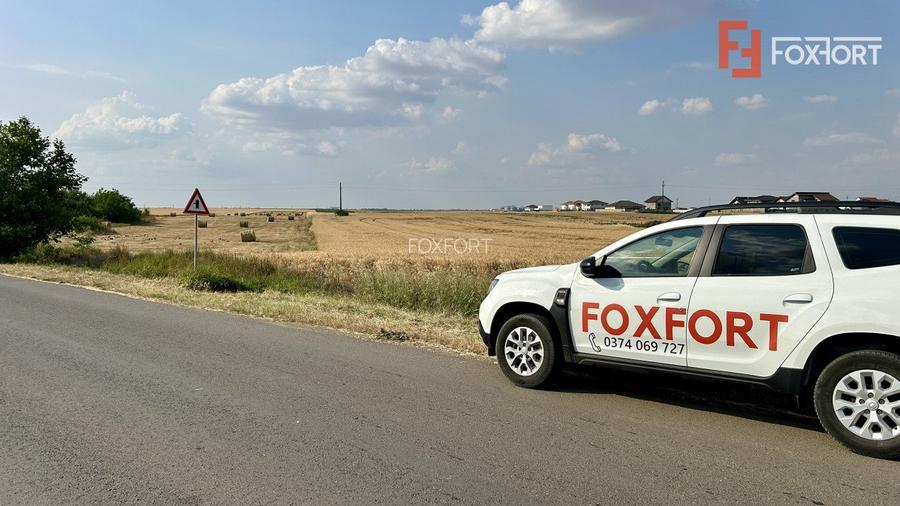 COMISION 0% Teren intravilan pentru case/duplex - 610 mp - Sanandrei - 2