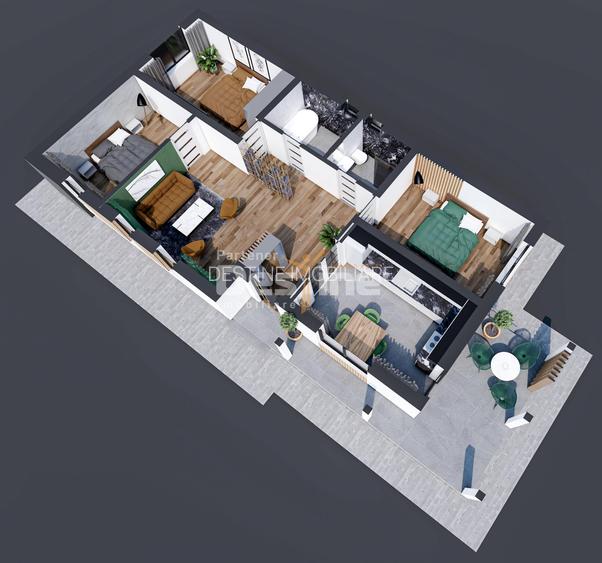Casa  individuala, plan parter, 108 mp - 9