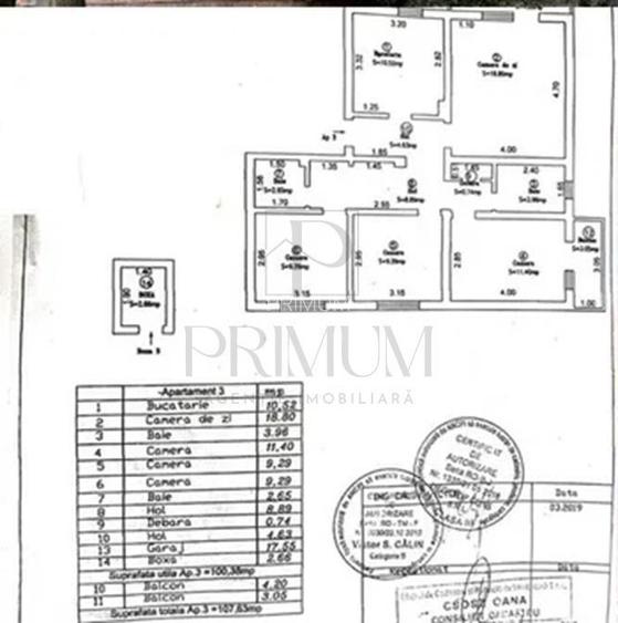 COMPLEX STUDENTESC - 4 CAM - DECOMANDAT - 2 BAI - 2 BALCOANE - BOXA - INCALZIRE - 10