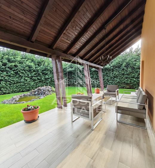 Casa individuala de vanzare, mobilata si utilata, teren 670 mp, Sag - 24