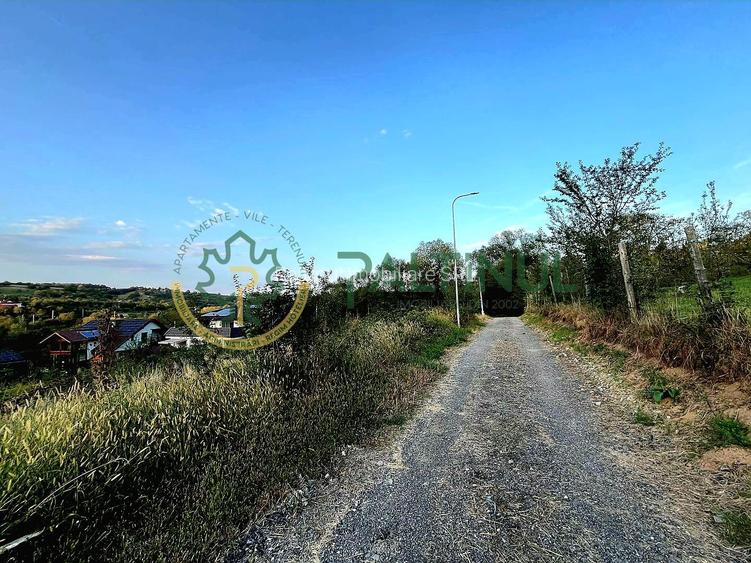 Teren de vânzare Cisnădioara – 2 parcele a câte 1.250 mp, utilități pe teren - 8