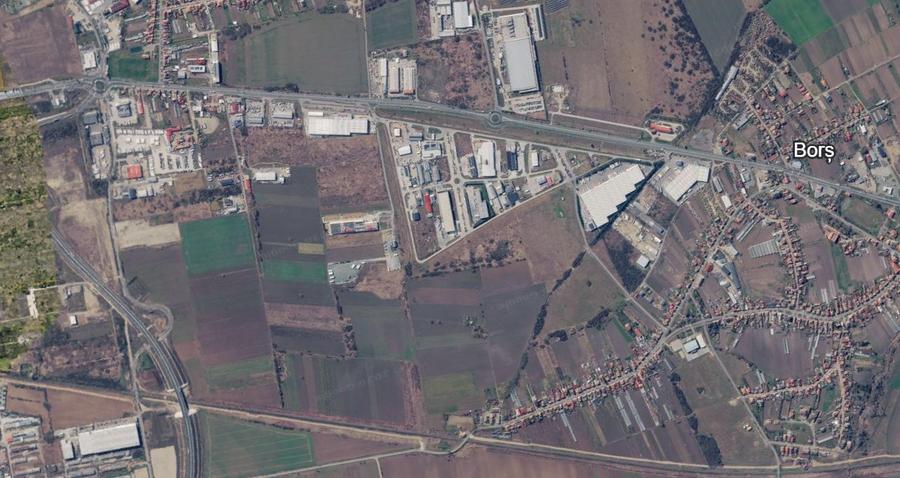 Teren industrial de vanzare in Bors