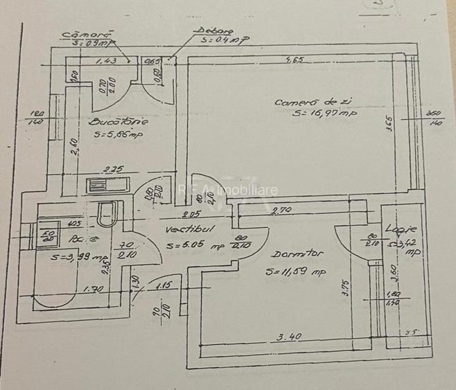 2 camere Dimitrie Cantemir decomandat, metrou, et. 6 - 9