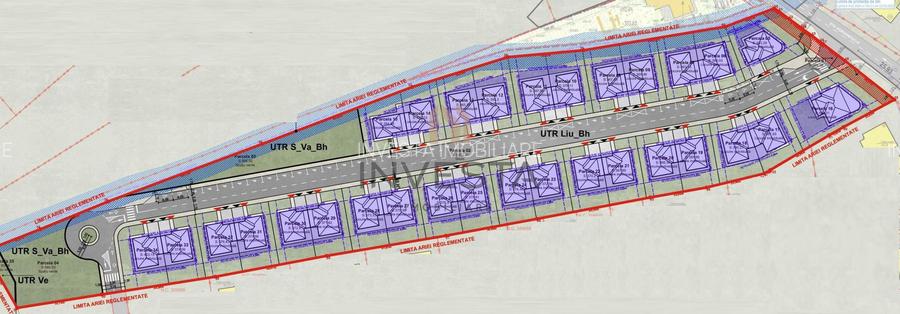 Teren cu PUZ  si HCL– proiect rezidential exclusivist pentru 15 case ! - 2