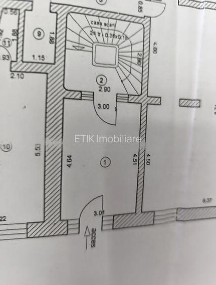 Etaj de vila cu intrare separata, ultracentral, aproape de Mare. - 9