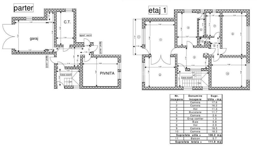 Apartament 4 camere de vânzare, Brașovul Vechi, structura generoasa - 16
