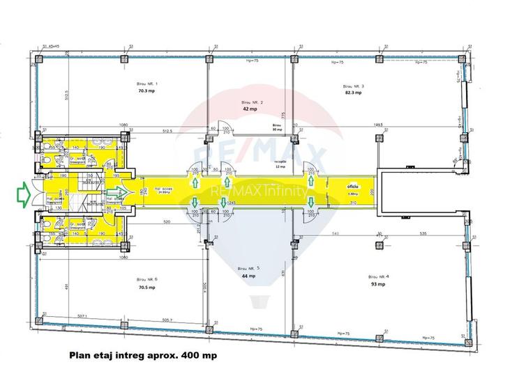 Imobil birouri de vanzare 804 mp Calea Turzii Investitie Comision 0% - 8