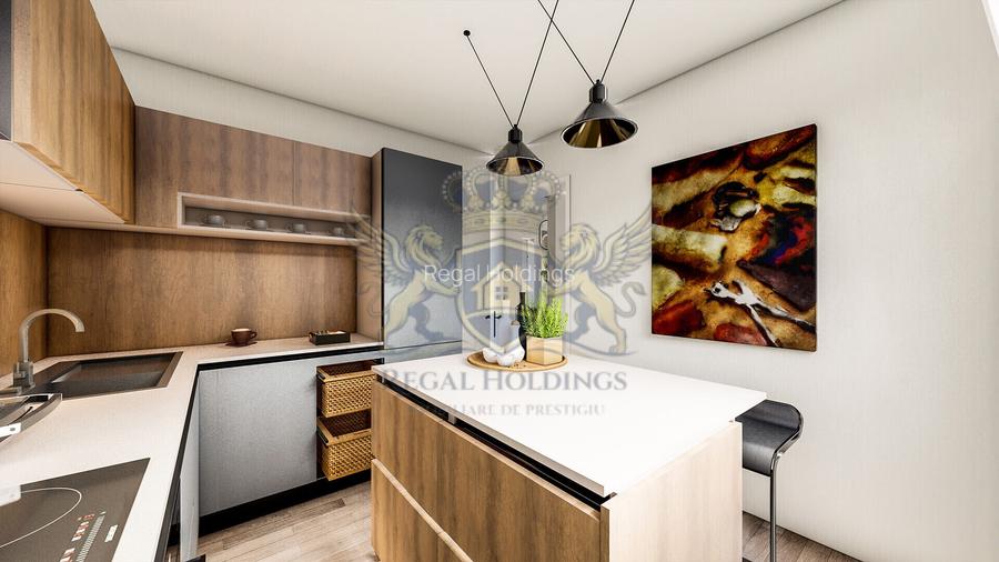 Garsoniera Modern,  44 Mp,Finalizat, Tractorul-Mall-Coresi - 2