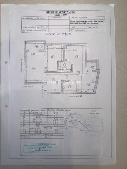 Apartament decomandat 3 camere Eden Inel1 - 7