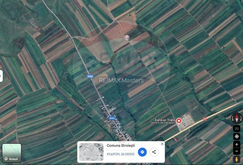 Teren extravilan 30077mp Stroiesti / Soseaua DN17, Suceava - 3