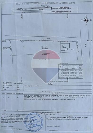 Casă cu teren generos de 2.800 mp la 38 km în satul Elciu
