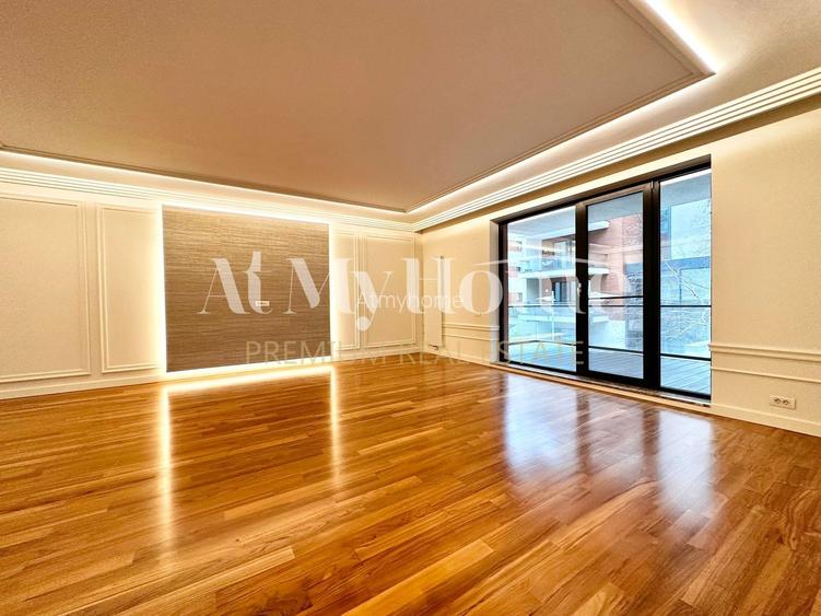 Apartament spatios cu 4 camere, partial mobilat modern, parcare, paza, terase - 2