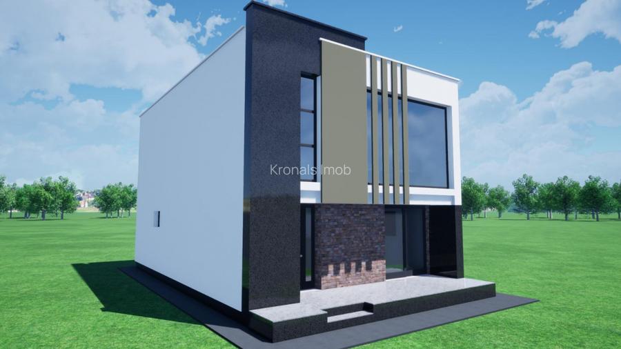 Vila individuala P+E, design mediteranean, Cal. Harmanului, Comision 0% - 4