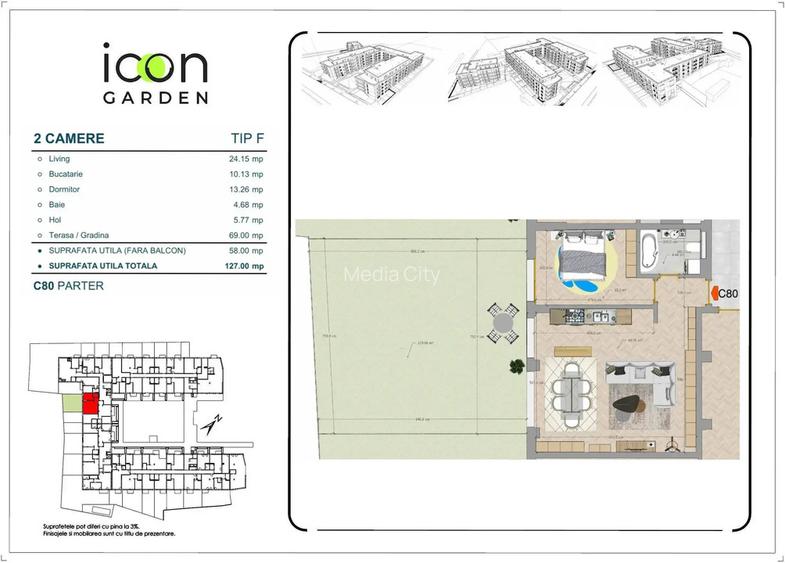 Apartament 2 camere, gata de mutare - ansamblu nou, zona Iancului - 2