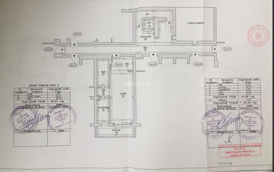 Proprietar | Garsoniera mare | 52.5 mp | Parcare | An 2010 | Doamna  Ghica Plaza - 8