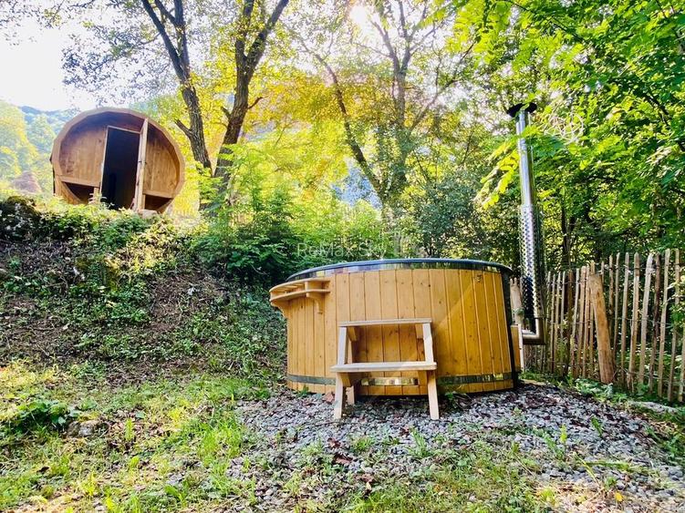 Casă de vacanță deosebită cu ciubăr si saună - natura si relaxare - 43