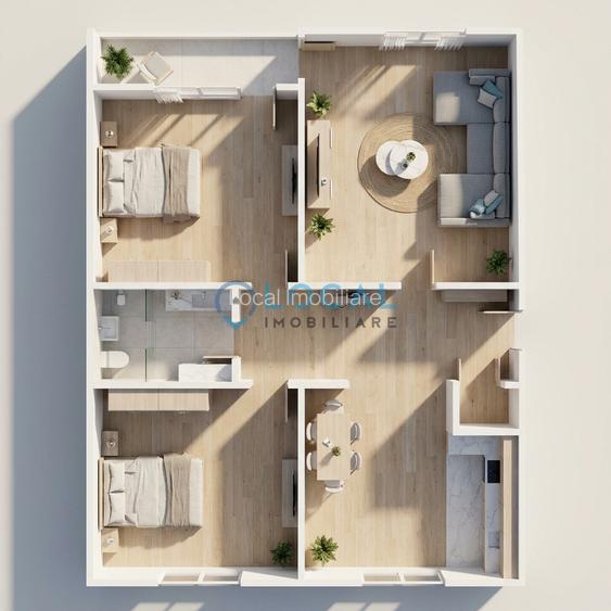 Apartament 3 Camere | Decomandat | Piata Marasti | Etaj intermediar - 6