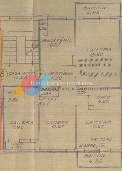 Apartament 4 camere, 78 mp, zona Kaufland Mărăști - 7